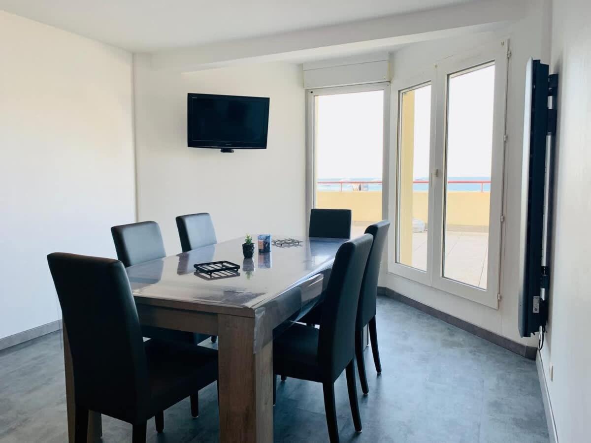 Grande Terrasse Vue Sur La De Trestraou Appartement Perros-Guirec